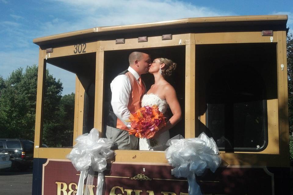 Photo inside the tram