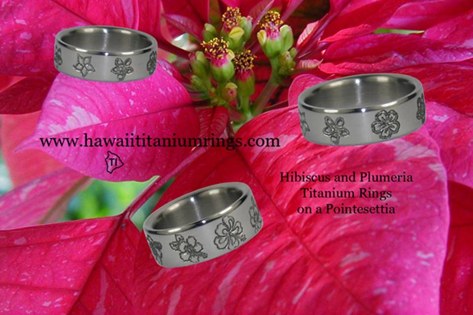 Hawaii Titanium Rings