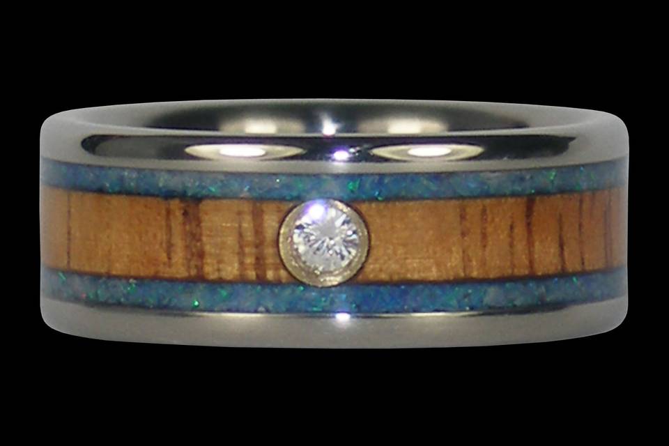 Hawaii Titanium Rings