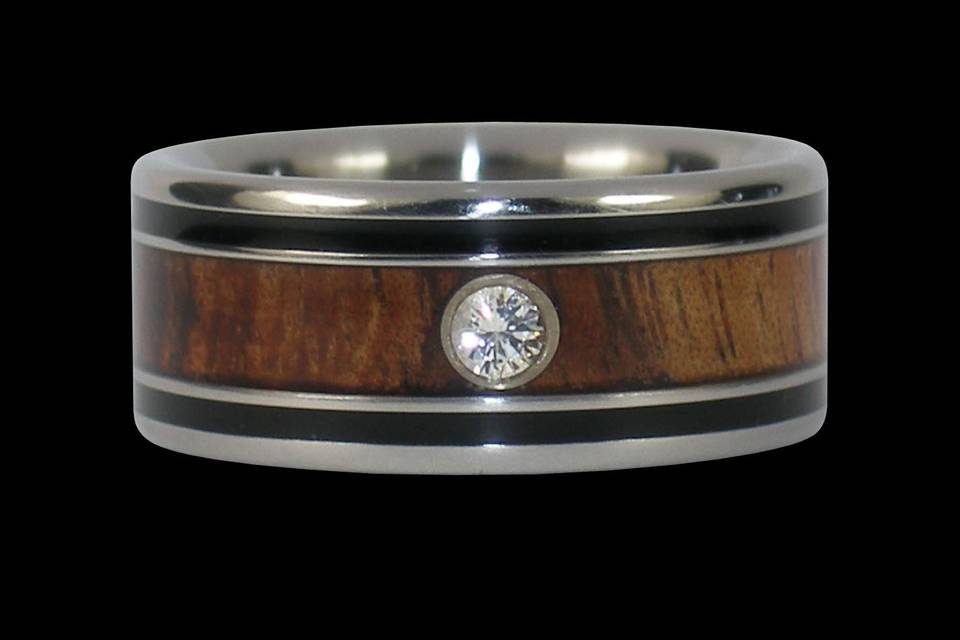 Hawaii Titanium Rings