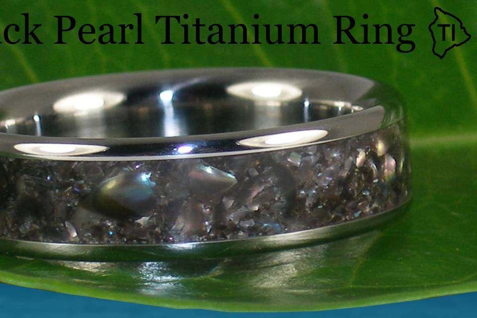 Hawaii Titanium Rings