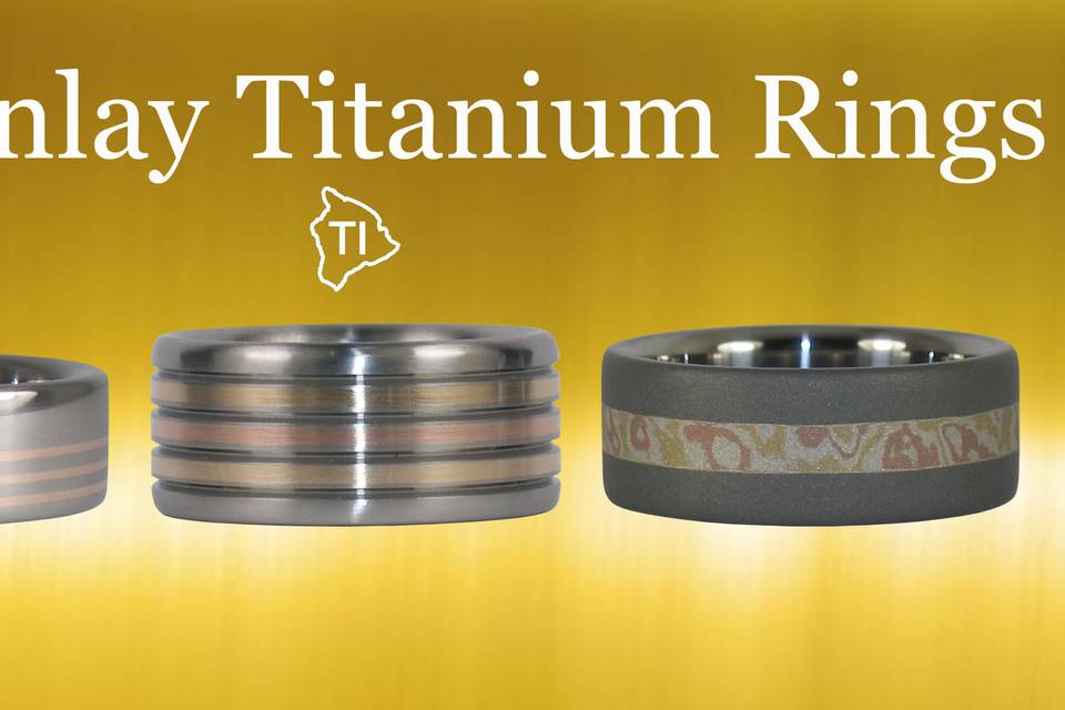 Hawaii Titanium Rings