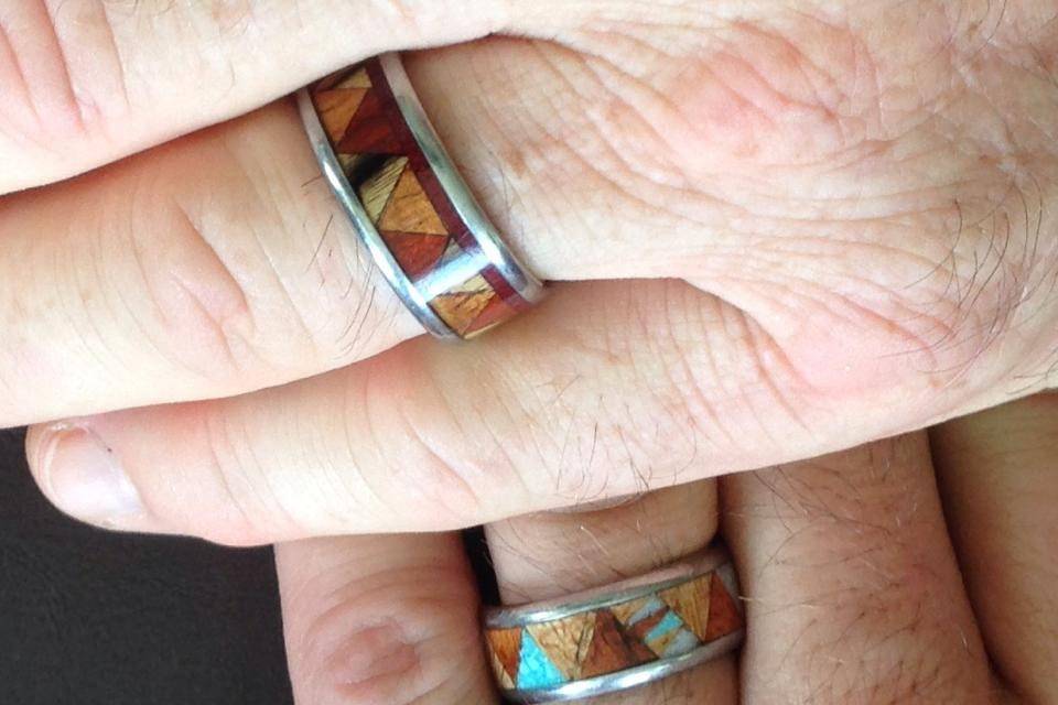 Hawaii Titanium Rings