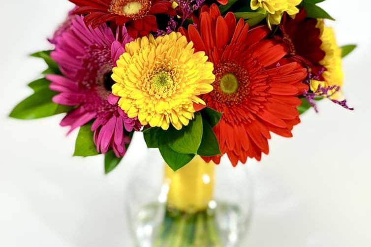 Gerbera Daisy Bridal Bouquet