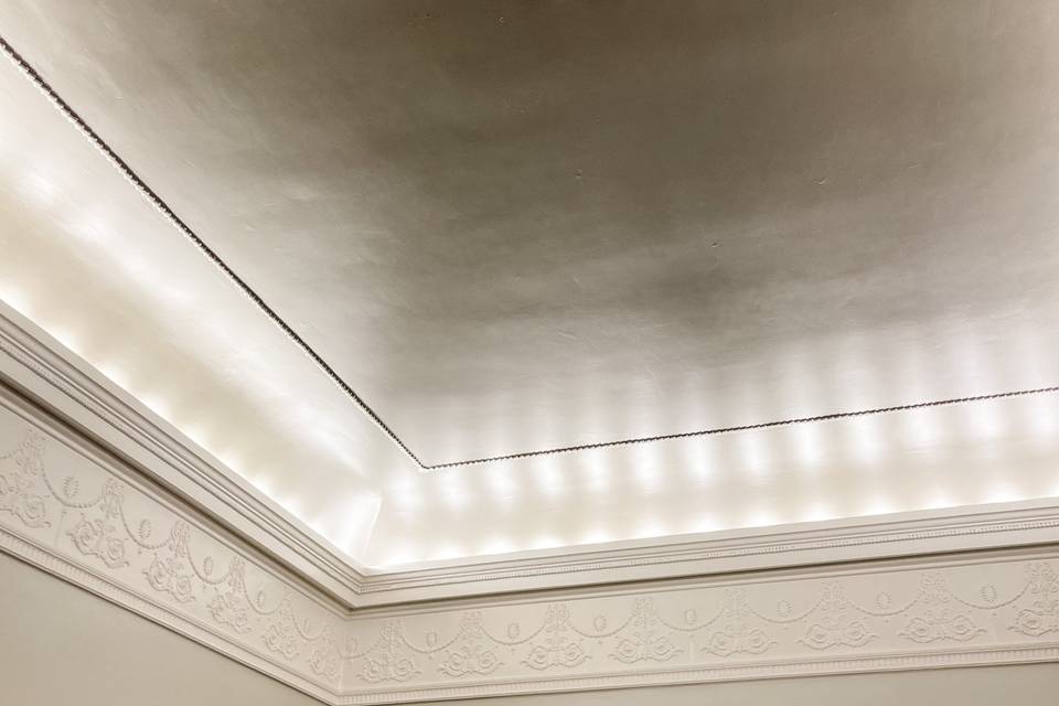 Ballroom ceiling