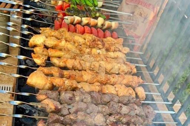 Grilled kabobs