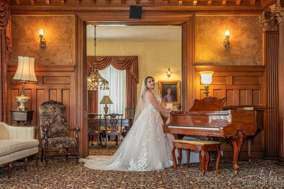 Enchanted Bride at Sunset
