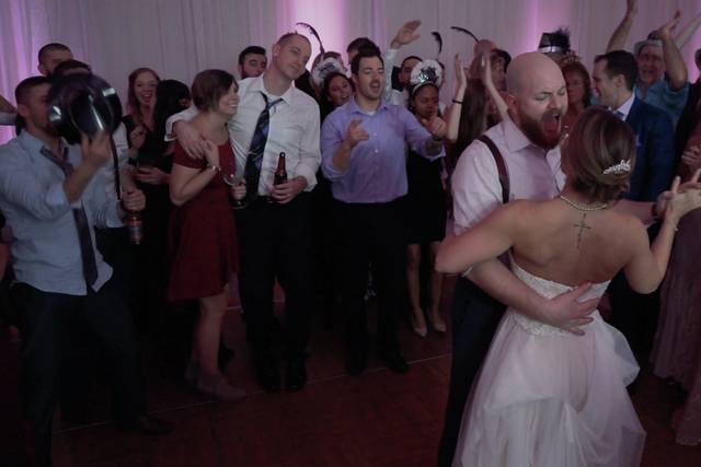 New Year's Eve wedding