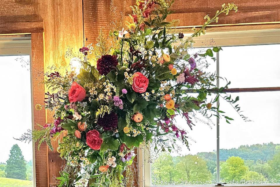 Wildflower Corner Arch