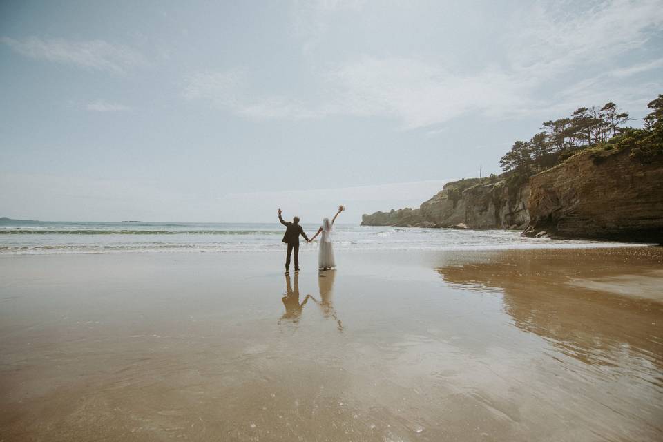 Otter Rock, Oregon Elopement