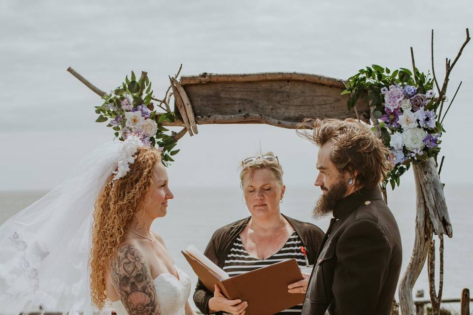 Otter Rock, Oregon Elopement