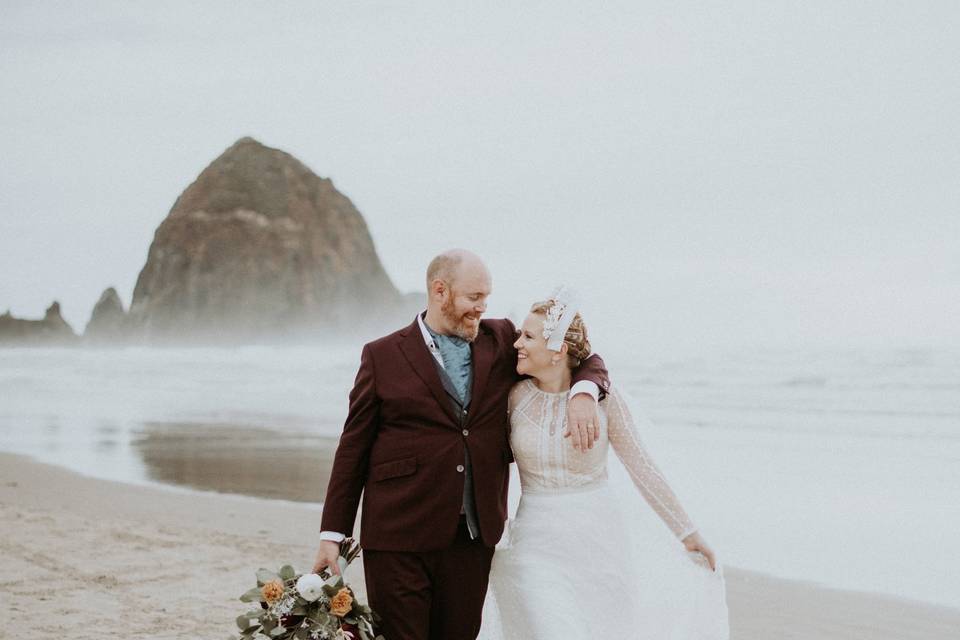 Cannon Beach Wedding