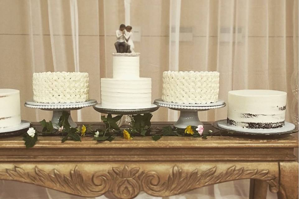 Wedding cake selection