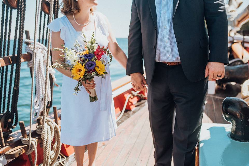 Customized bouquet - photo by Katelyn Mallett