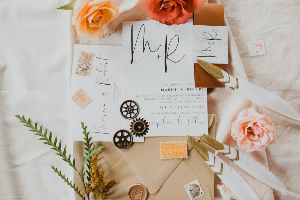 Industrial Invitation Suite