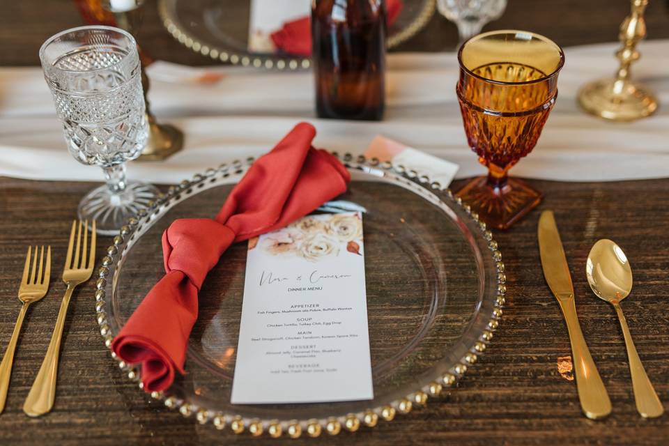 Rustic Fall invitation suite