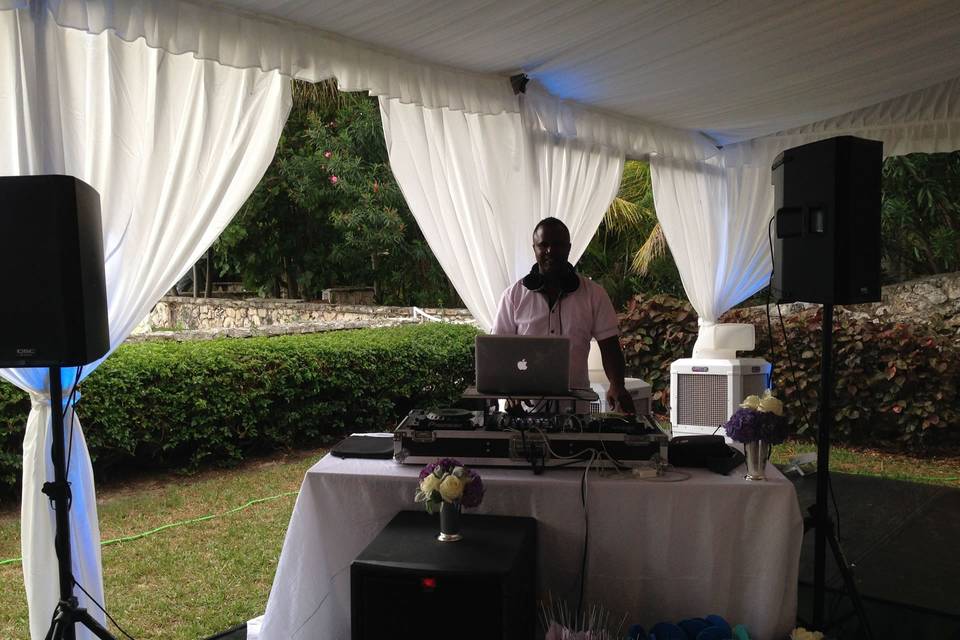 DJ Furze Ocean Club Wedding