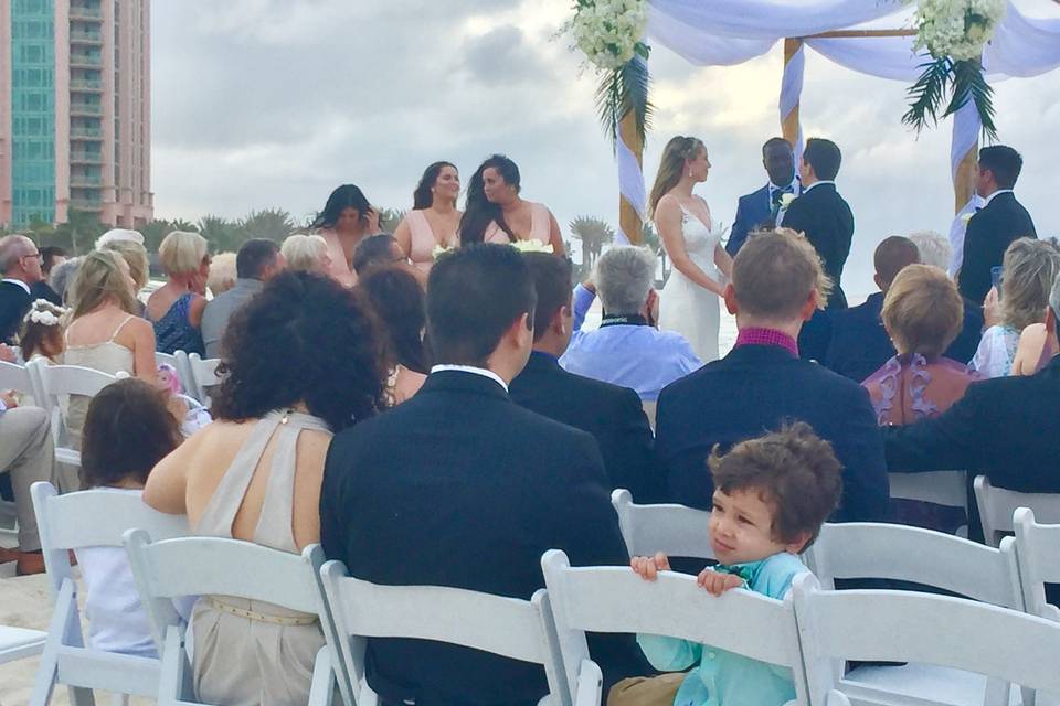 Seaside Wedding Ceremony