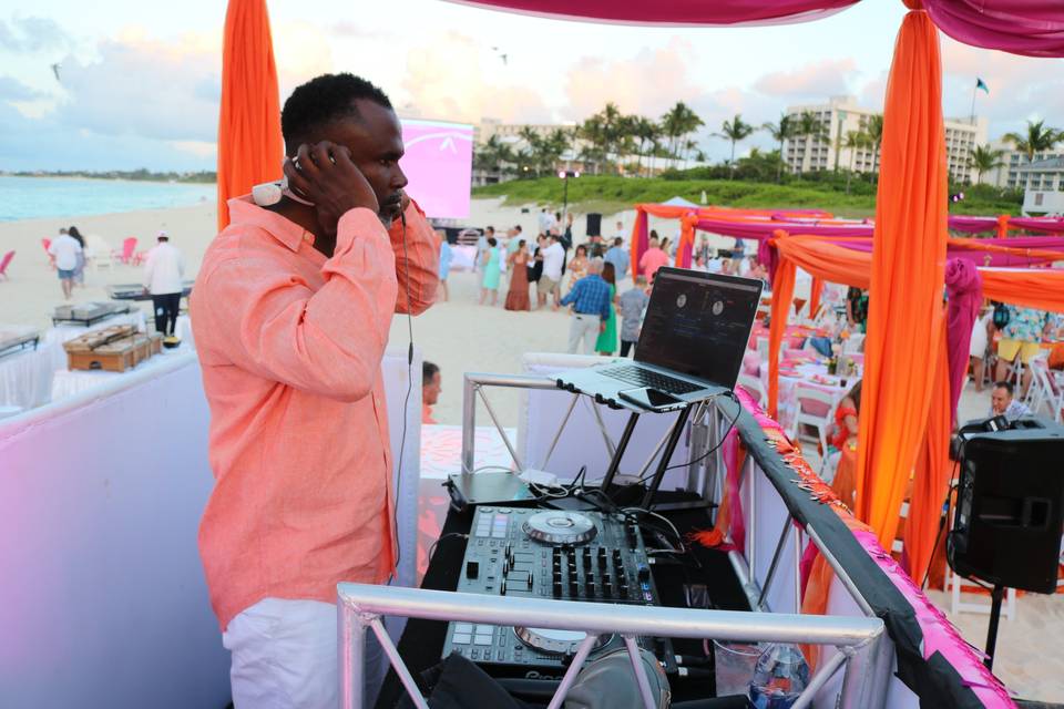DJ Furze Ocean Club Beach