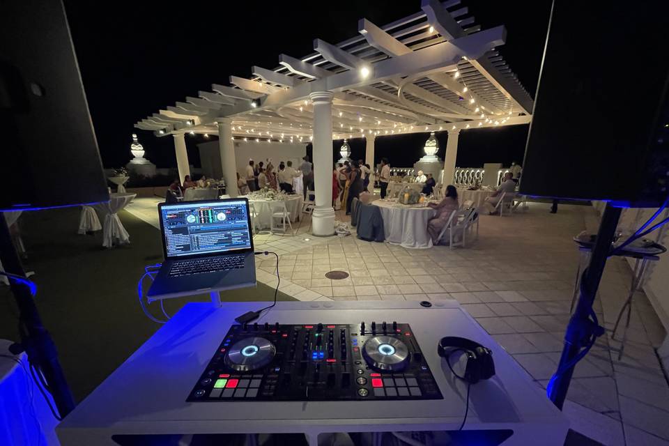 Wedding DJ Setup Baha Mar