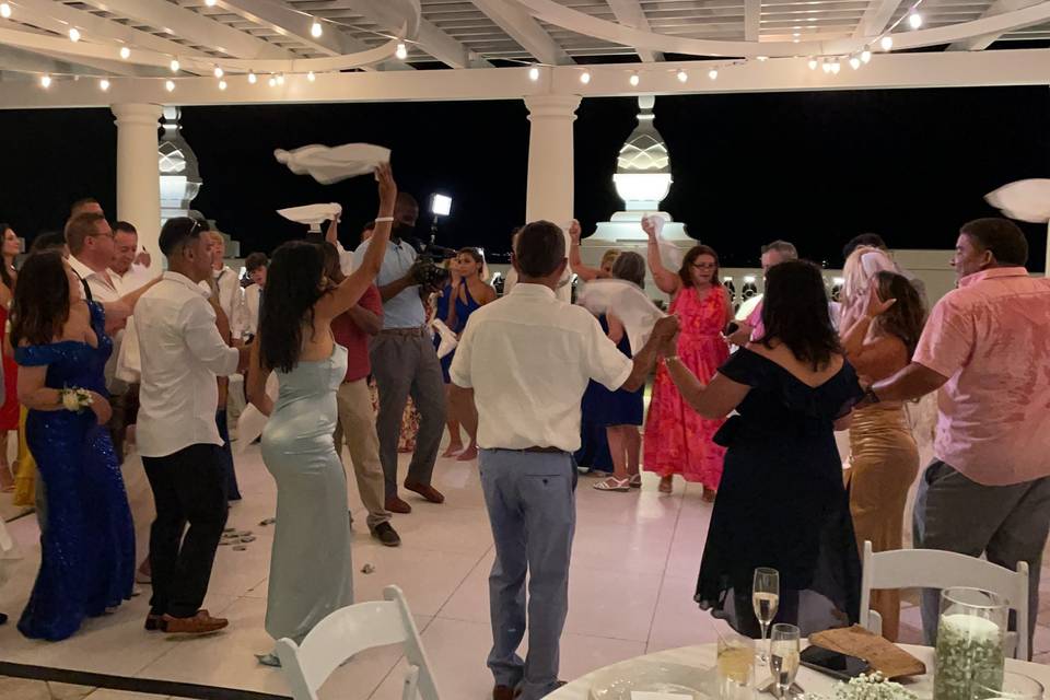 Rooftop Greek Wedding Baha Mar