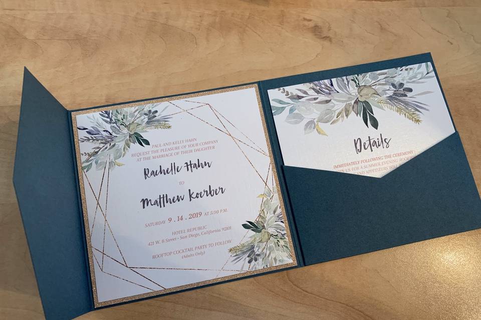 Simply Michelle Invitations + Paper