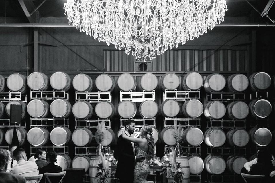 Barrel Room Chandelier