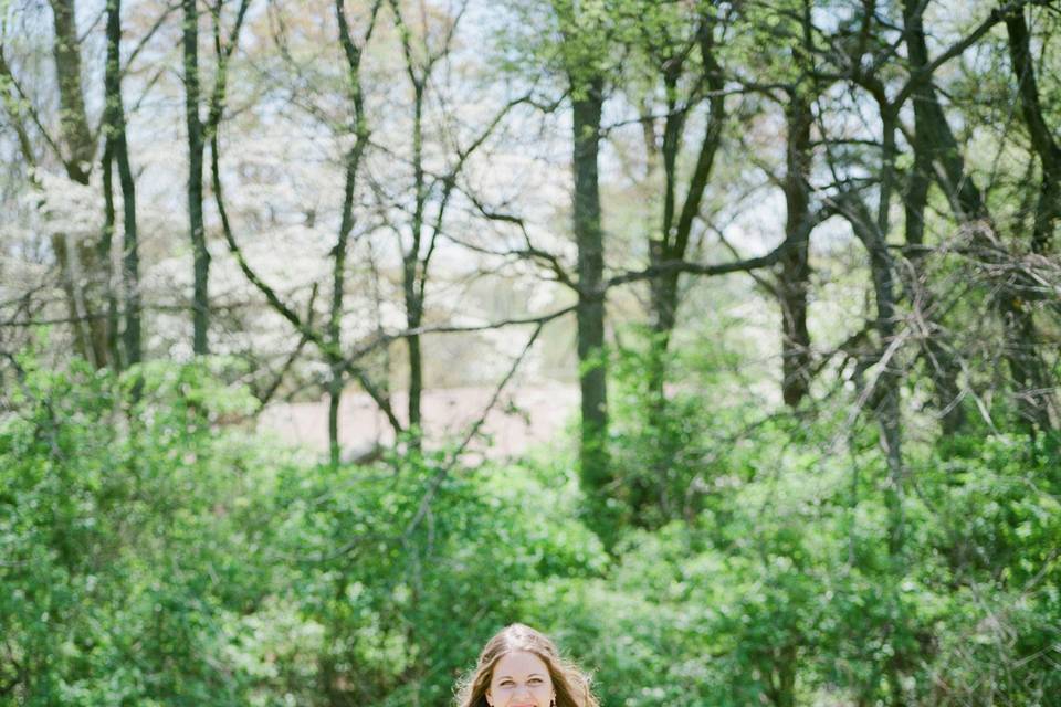 Singer in the field