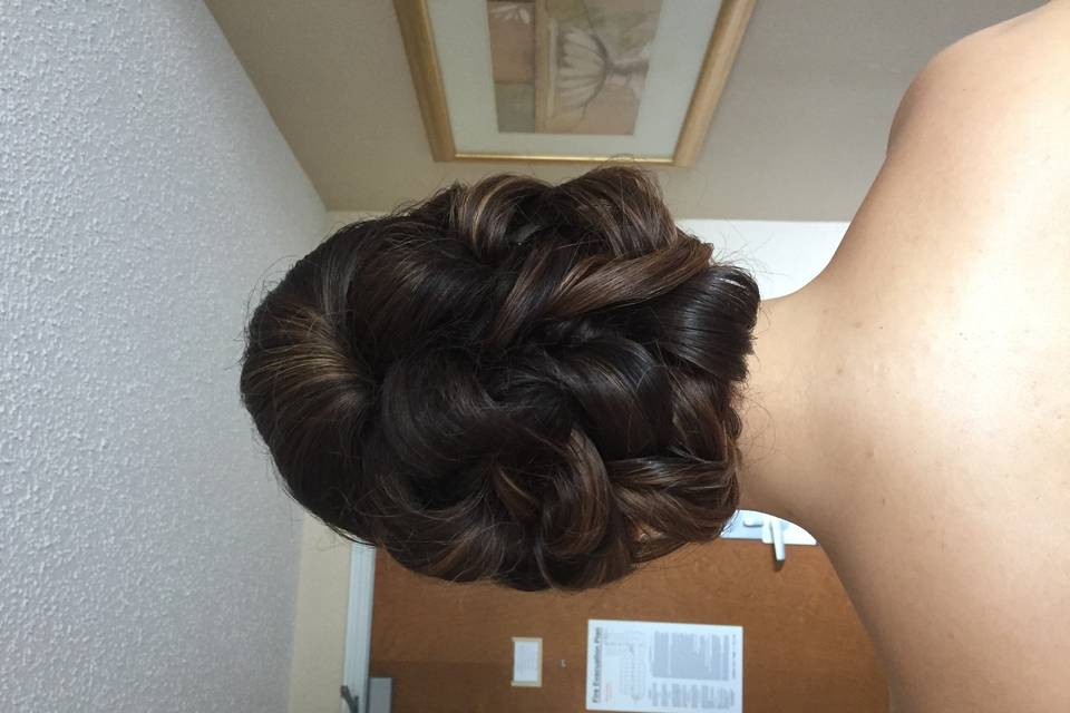 Bridal Hair by Kim