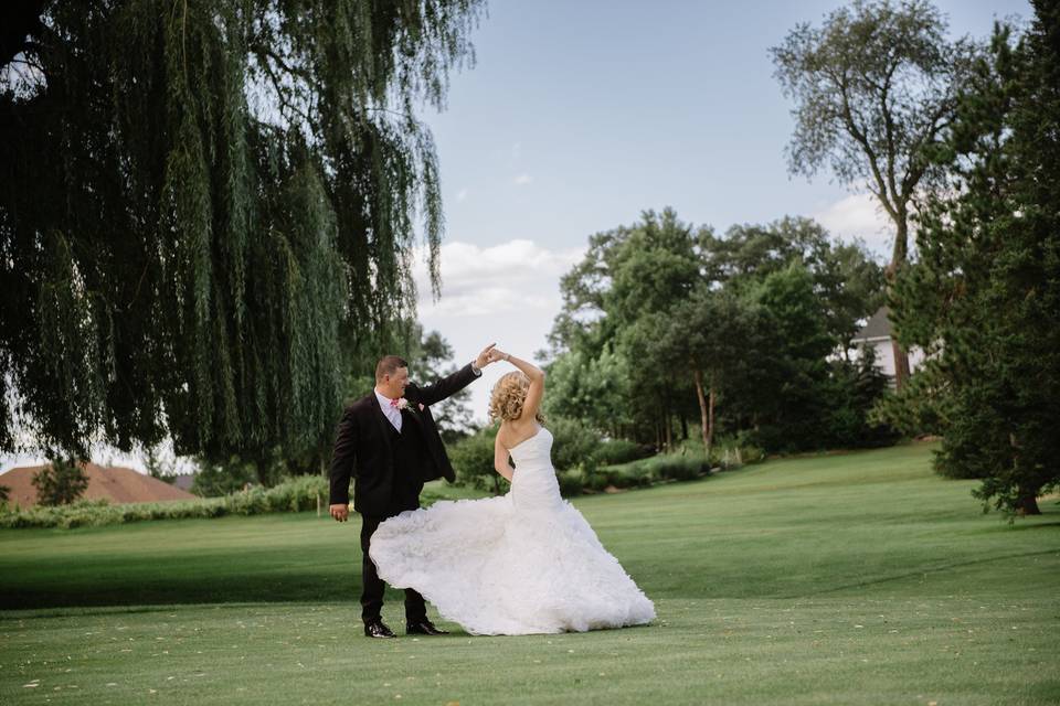 Couple dancing