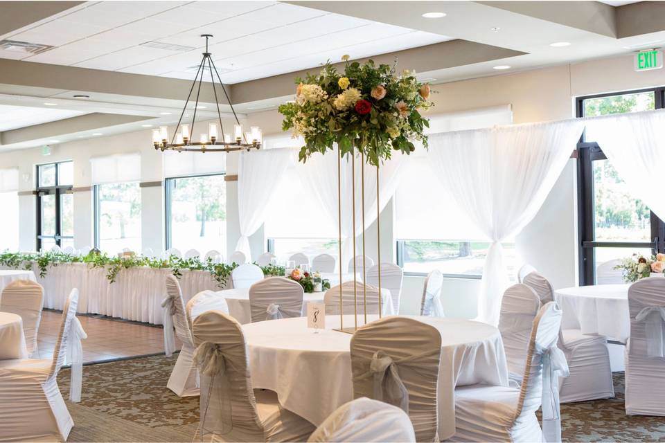 Ballroom arrangement