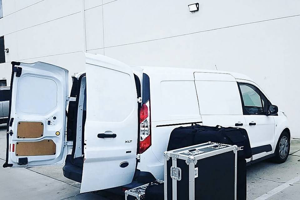 Equipment Delivery Van