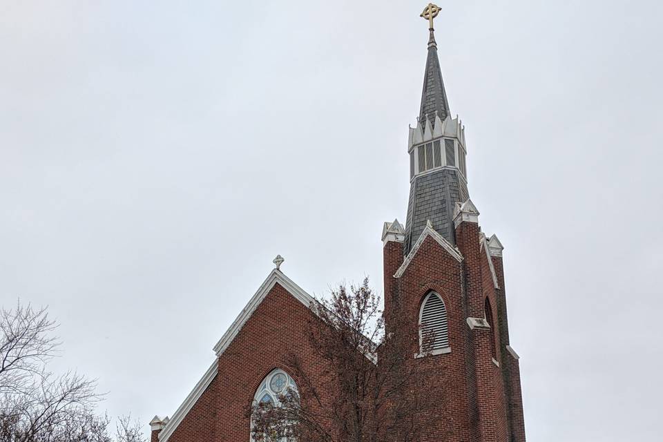 A light dusting of snow