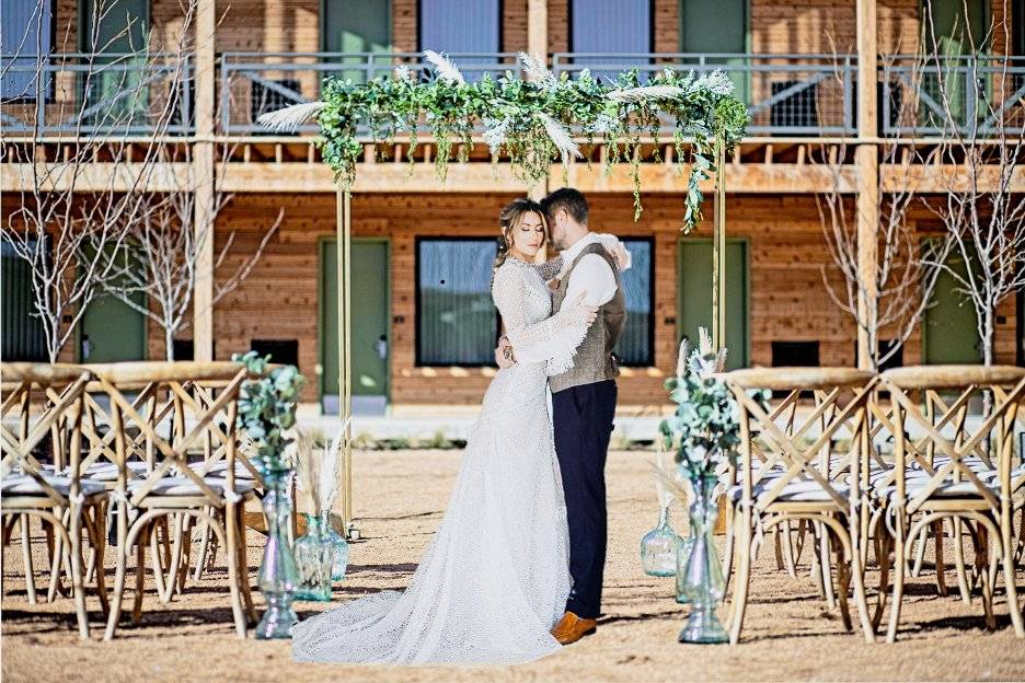 Fall Courtyard Ceremony