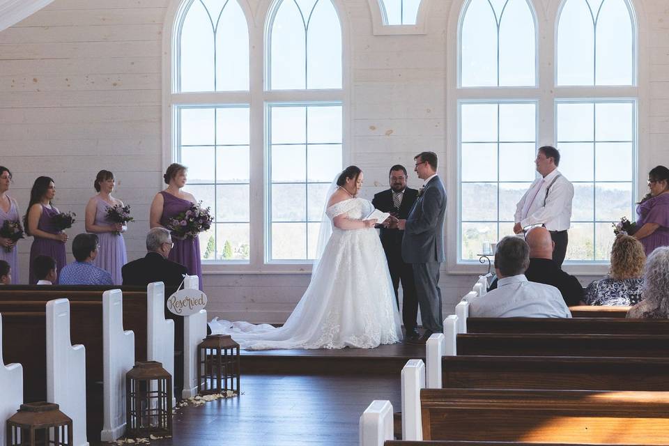 Bride's vows