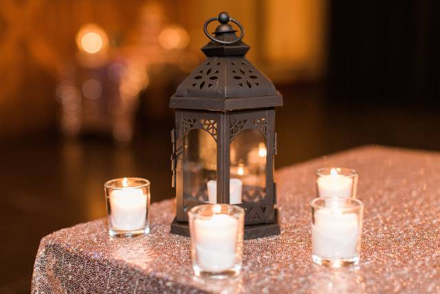 Lantern and candles