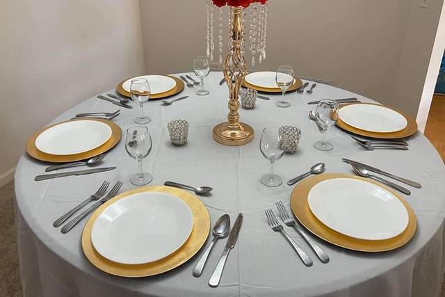 Reception table for rent