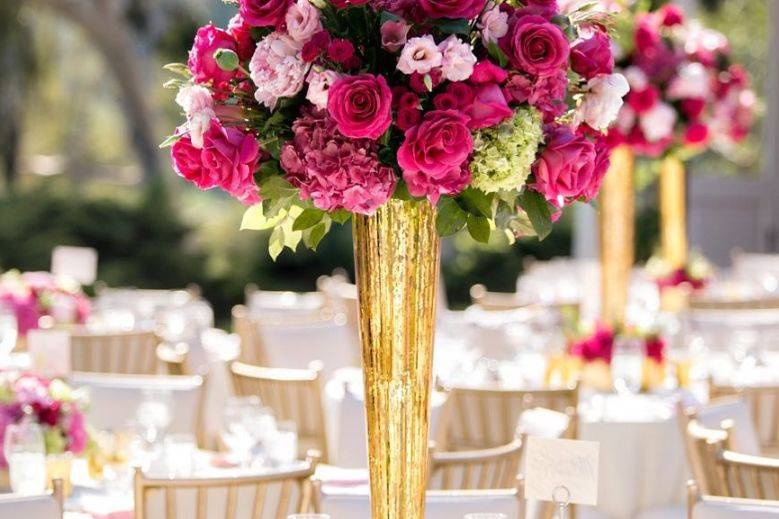 Flower centerpiece