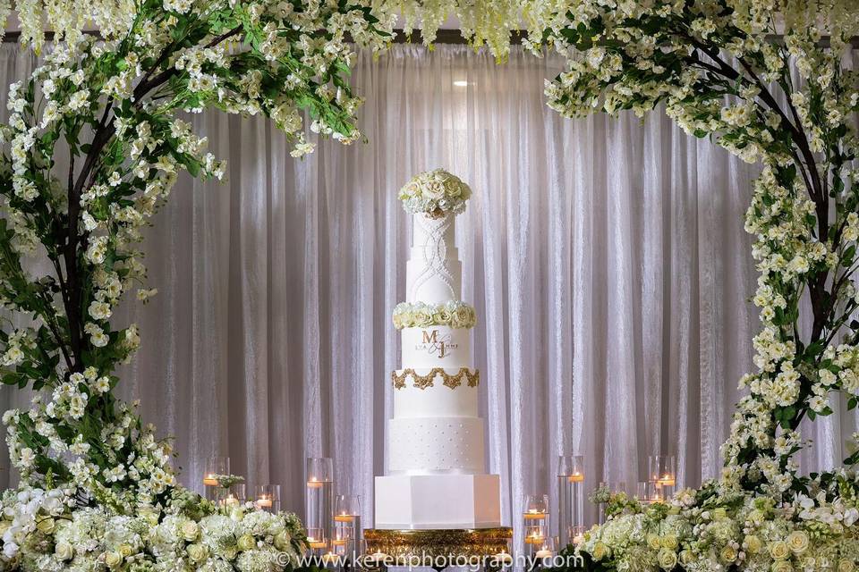 The wedding cake