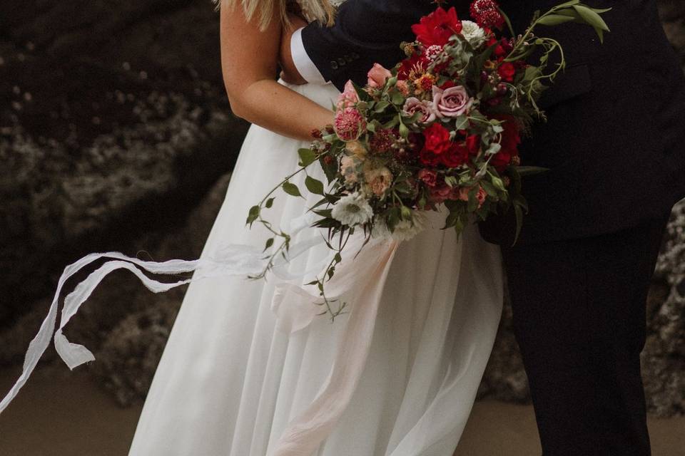 Moody elopement OR Coast