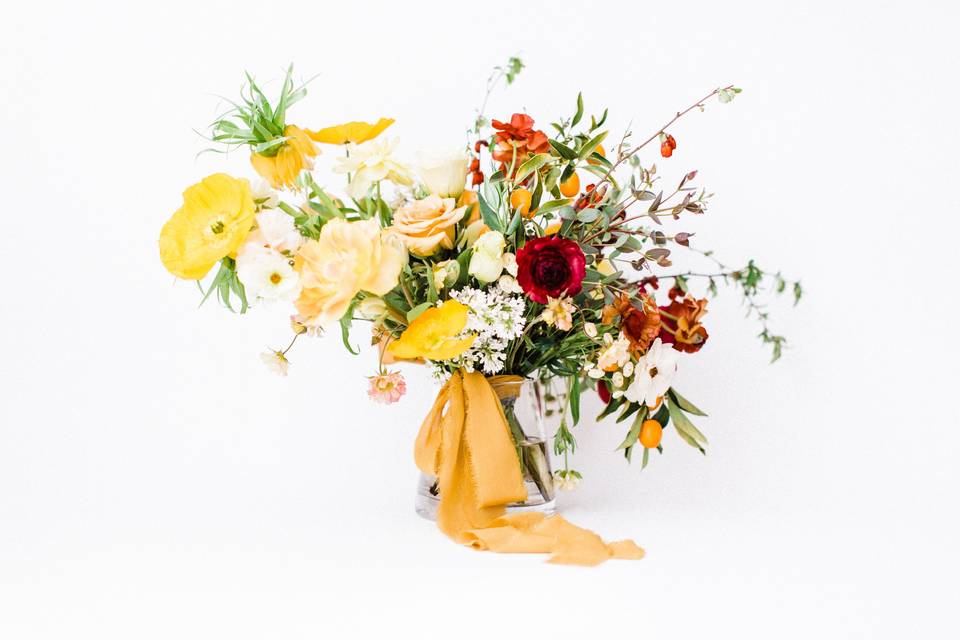 Summer garden style bouquet