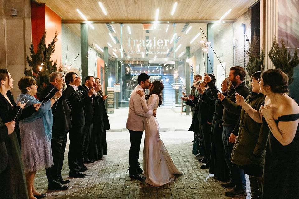 Back Sparkler Exit