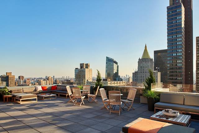View from The Heights rooftop bar at Arlo NoMad