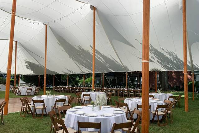 Tented reception