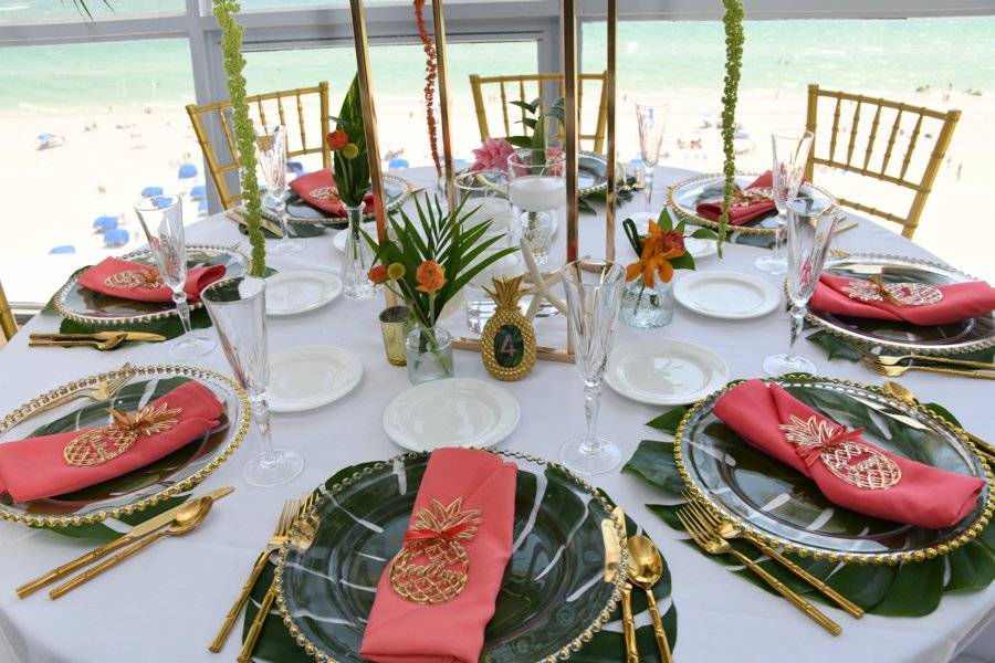 Tropical Place Settings