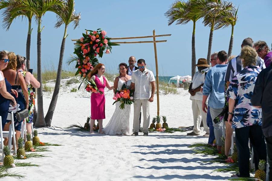FL Beach Wedding