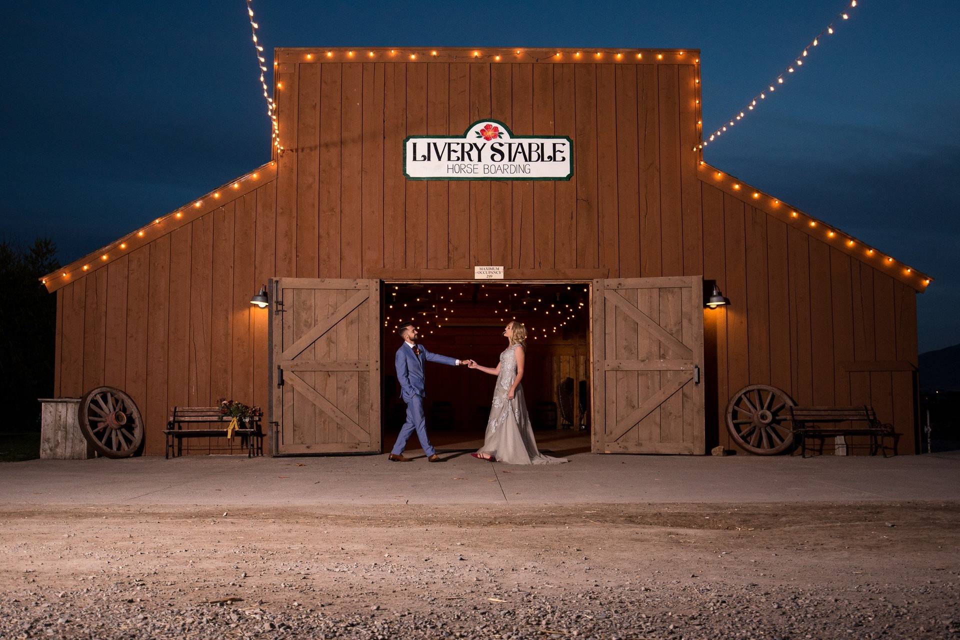 American West Heritage Center Barn & Farm Weddings Wellsville, UT