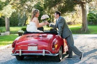 Newlyweds and the convertible