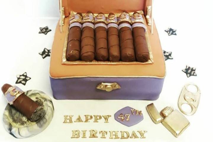 Cigar Box Cake