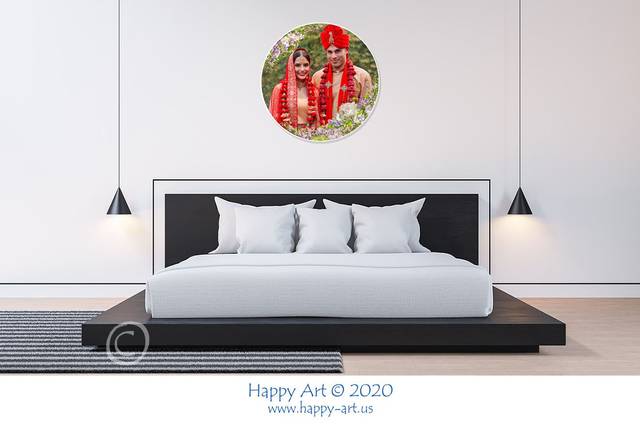 The Art Disk in the Bedroom